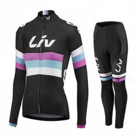 Tenue Maillot M/L + Collant Long 2015 CCC Liv Femme N001